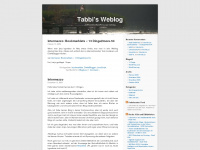 tabbi.wordpress.com Webseite Vorschau