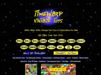 timewarptoys.com Webseite Vorschau