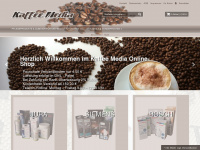 kaffeemedia.de Webseite Vorschau