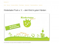 kinderladen-puck.de Webseite Vorschau