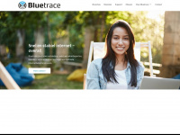 bluetrace.nl Webseite Vorschau