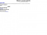 majohr.de Webseite Vorschau