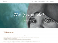 the-young-art.de Webseite Vorschau