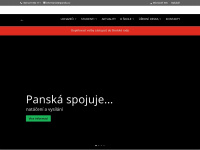 panska.cz Webseite Vorschau