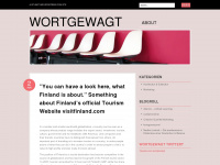 wortgewagt.wordpress.com Webseite Vorschau