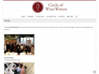 circleofwinewriters.org Webseite Vorschau