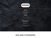 steinwerkag.ch Webseite Vorschau