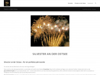 silvester-ostsee.com Webseite Vorschau