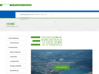 entwicklungsraum-thun.ch Webseite Vorschau