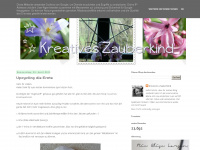 kreativeszauberkind.blogspot.com Webseite Vorschau