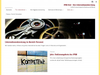 ipbb-kiel.de Webseite Vorschau