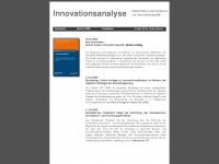 innovationsanalyse.de Webseite Vorschau