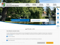 glienicke.eu Webseite Vorschau