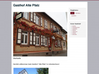 gasthof-alte-pfalz.de Webseite Vorschau