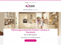 kuechen-campus.de Webseite Vorschau
