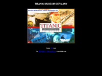 titanic-museum-germany.de Webseite Vorschau