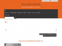museumsverband-rlp.de Webseite Vorschau