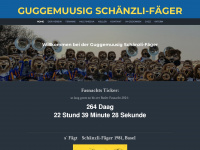 schaenzli-faeger.ch Webseite Vorschau
