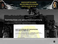 narrenfreunde-heckenbeerlesgaeu.de Webseite Vorschau