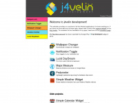 j4velin.de Webseite Vorschau