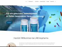 jab-biopharma.de Webseite Vorschau
