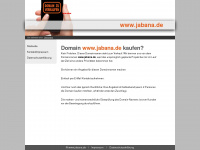 jabana.de Webseite Vorschau