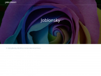 jablonsky.net Webseite Vorschau
