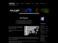 jackisback-music.com Webseite Vorschau