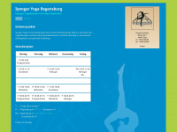 iyengar-yoga-regensburg.de Webseite Vorschau