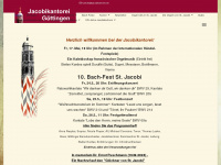 jacobikantorei.de Webseite Vorschau