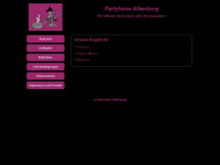 partyhexe-altenburg.de Webseite Vorschau