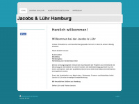 jacobsluehr.de Webseite Vorschau