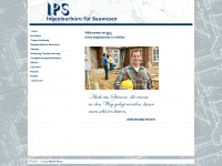 ips-bauwesen.de Webseite Vorschau