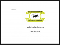 insektenkoch.com Webseite Vorschau