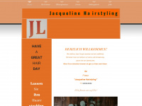 jacquelinehairstyling.de Webseite Vorschau