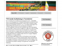 tennisverein-osterath.de Webseite Vorschau