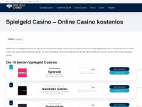 spielgeld-casino.com Webseite Vorschau