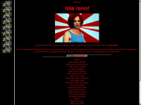 lola-rennt.de Webseite Vorschau
