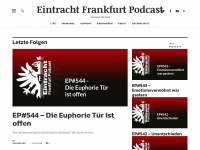 eintracht-podcast.de Webseite Vorschau