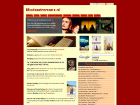 misdaadromans.nl Webseite Vorschau