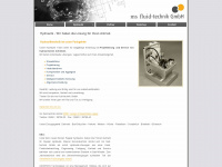 ms-fluid.de Webseite Vorschau