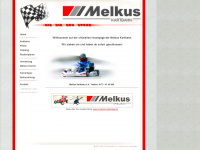 melkus-kartbahn.de Webseite Vorschau
