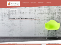 jaeger-malerbetrieb.de Webseite Vorschau