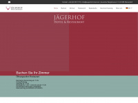 jaegerhof-hotel.com Webseite Vorschau