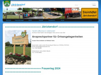 jaenickendorf.net Webseite Vorschau