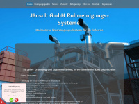 jaenschgmbh.de Webseite Vorschau