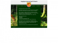 jagdgenossenschaft-erbach.de Webseite Vorschau