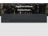 jagdhornblaeser-grossenhain.de Webseite Vorschau