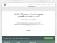 jagdhundeschule-luebeck.com Webseite Vorschau