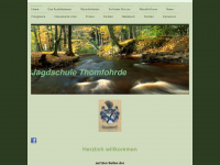 jagdschule-thomfohrde.de Webseite Vorschau